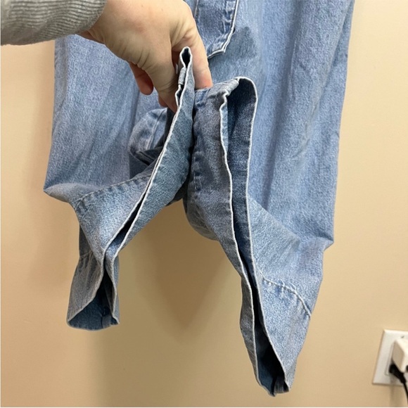 NWT H&M Short Sleeve Denim Jumpsuit - Picture 6 of 16